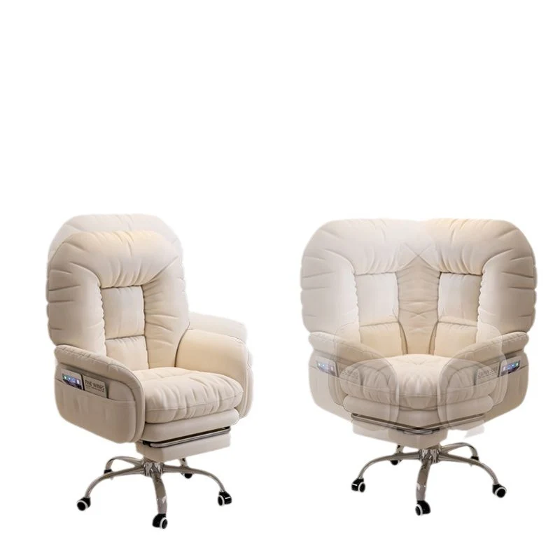 Modern Luxury Square Cushion Synthetic Fabric Stainless Steel Accent Chair Backrest Armrest For Living Room