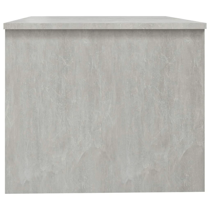 Table basse design moderne et contemporaine 80 x 50 x 42,5 cm bois d'ingénierie gris DEC039341