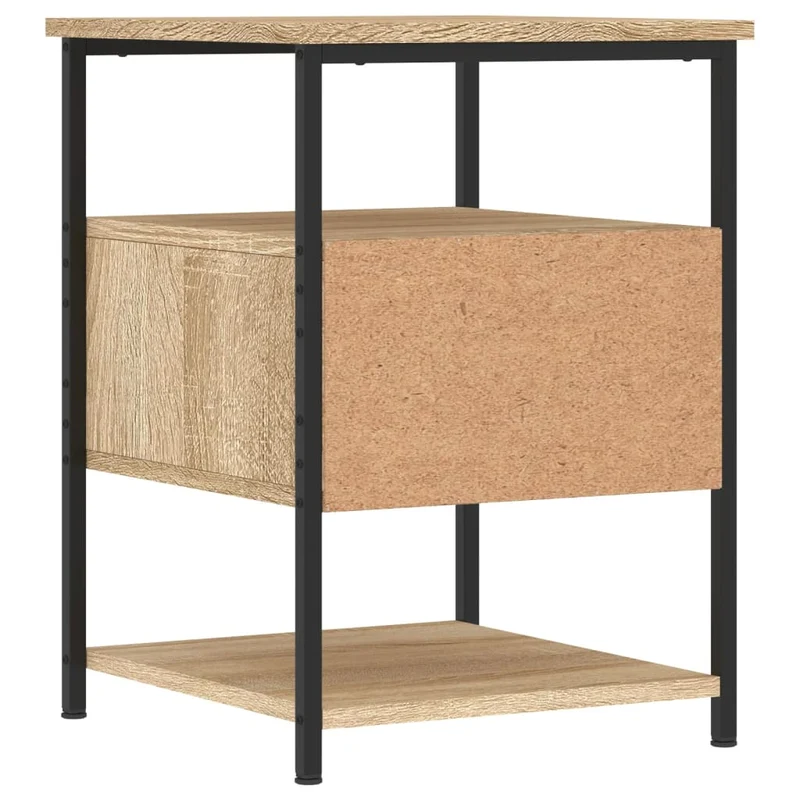 Tables de chevet 2 pcs chêne sonoma 40 x 42 x 56 cm bois ingénierie brun DEC035286