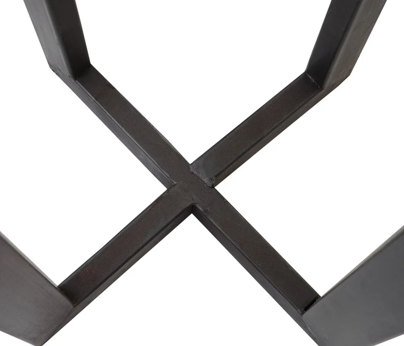 Table à plantes support à fleurs colonne en bois de sapin massif rustique certifié FSC 100x32x32cm 04_0005056