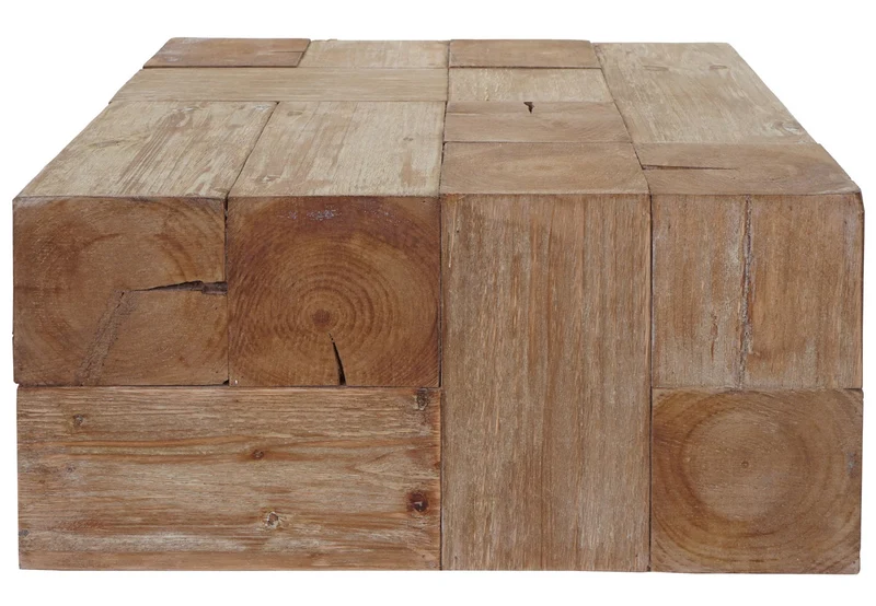 Table basse hwc-a15c table de salon en bois de sapin rustique massif certifié mvg 30 x 60 x 60 cm 04_0008420