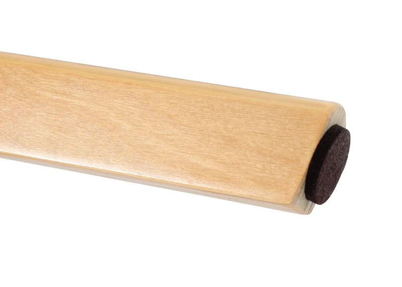 Tabouret de bar x1 siège pivotant en bois et similicuir taupe avec pieds clairs 04_0008596