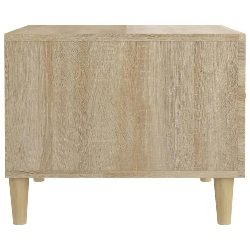 Lot de 2 tables de chevets avec tiroir 50 x 50 x 40 cm bois d'ingénierie couleur chêne DEC040383