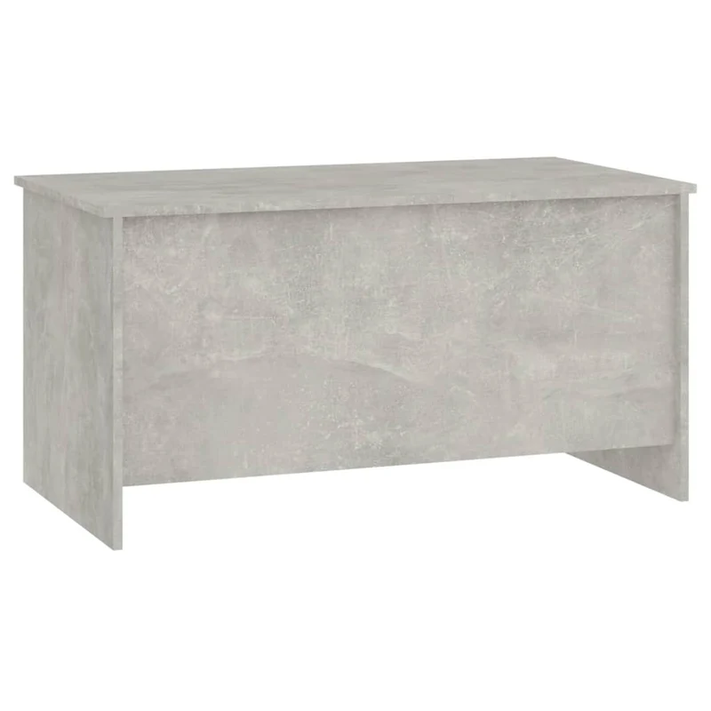 Table basse avec dessus relevable design moderne et contemporain 102 x 55,5 x 52,5 cm bois d'ingénierie gris DEC039263