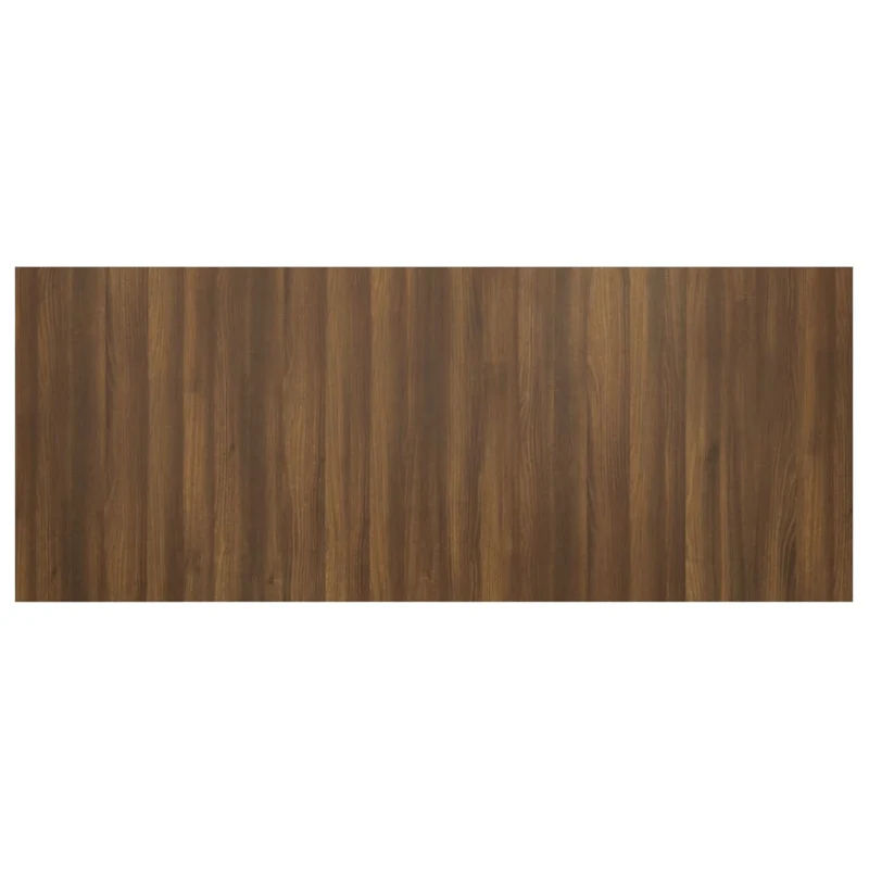 Tête de lit accessoire couchage chambre à coucher meuble 200 x 1,5 x 80 cm MDF marron TDL0203587