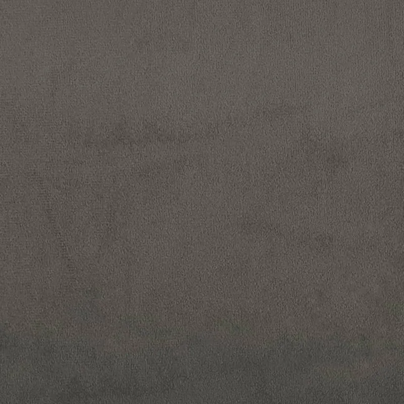 Tête de lit accessoire couchage chambre à coucher meuble avec rebord latéral 93 x 23 x 78/88 cm tissu velours gris foncé TDL0204841