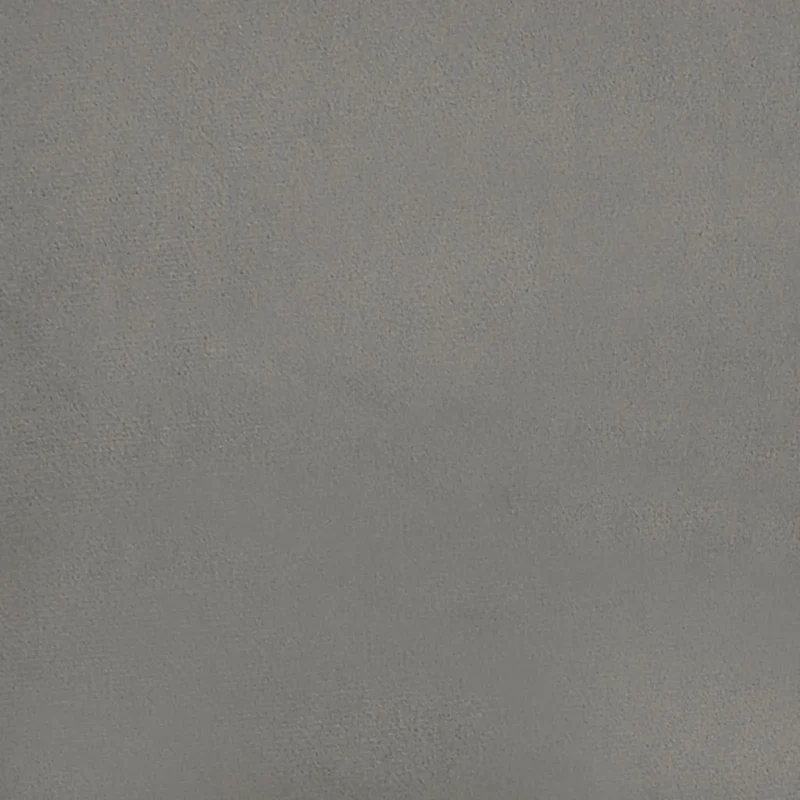 Tête de lit accessoire couchage chambre à coucher meuble 100 x 5 x 78/88 cm tissu velours gris clair TDL0203224