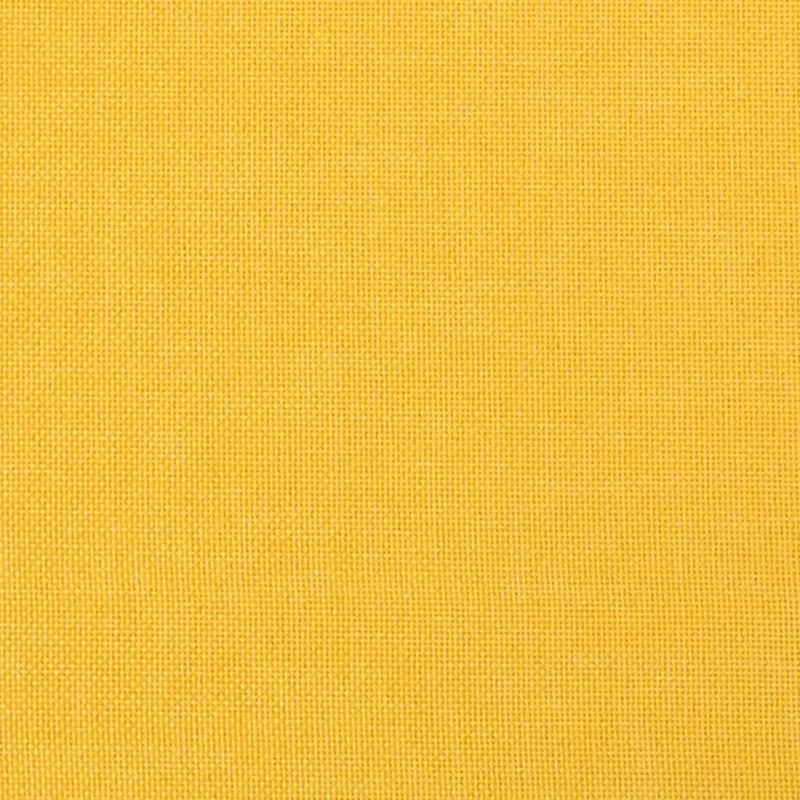 Banquette multifonctionnelle banc d'entrée bout de lit 100 x 35 x 41 cm tissu jaune DEC024675