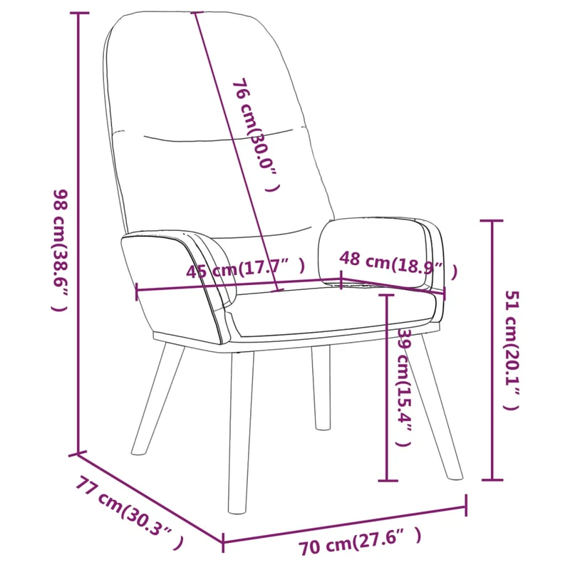 Fauteuil lounge chaise de canapé chambre design moderne en tissu gris foncé DEC026690