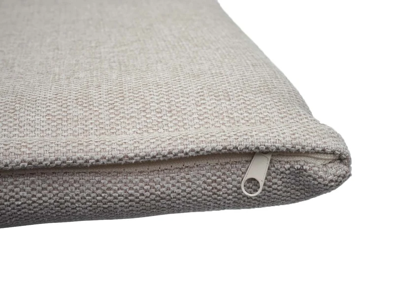 Lot de 6 chaises de salle à manger moderne et confortable en tissu / textile crème 04_0002124
