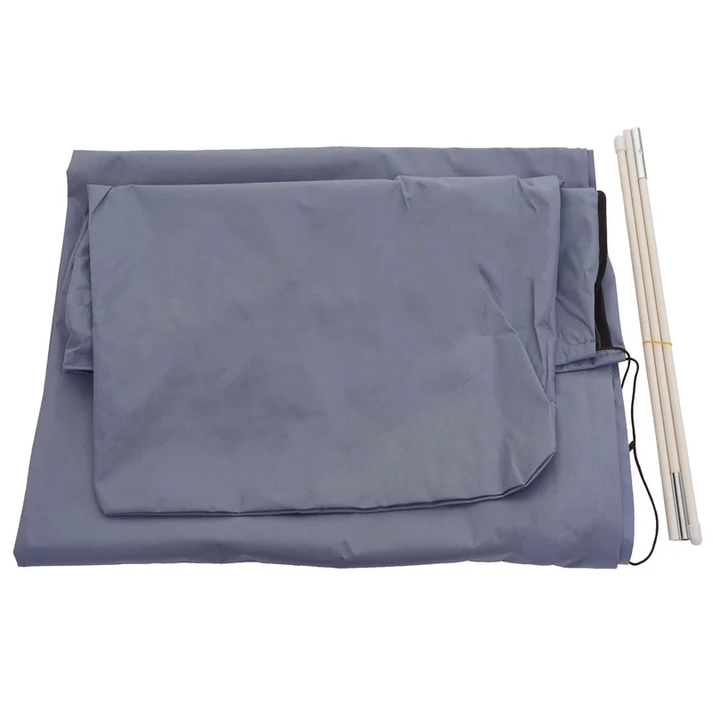 Housse de protection pour parasols déportés jusqu'à 4,3 m (3x3 m) housse avec fermeture éclair bleu 04_0002640