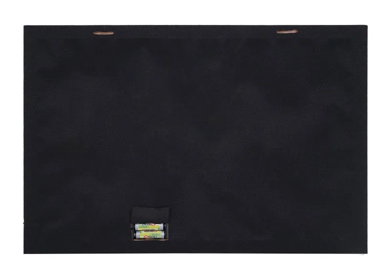 Lot de 2 tableaux LED lumineux tableau mural 40x60 cm minuterie Bouddha + bougies 04_0000452