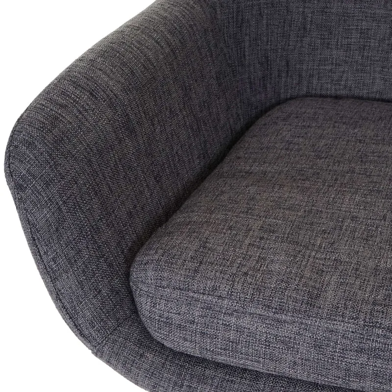 Tabouret de bar chaise de comptoir x1 avec repose-pieds en tissu gris style scandinave 04_0005300