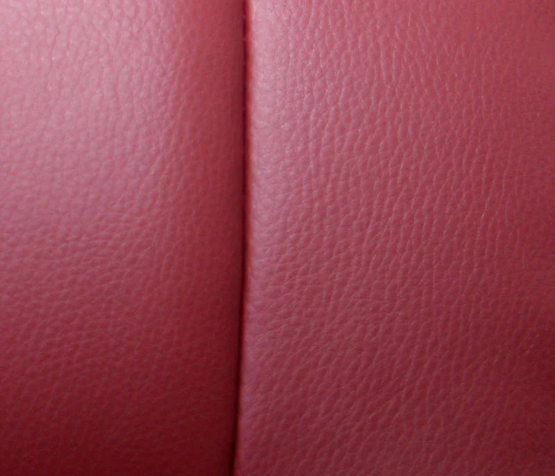 Fauteuil TV de massage relax fonction massage avec repose pieds synthétique bordeaux 04_0002014