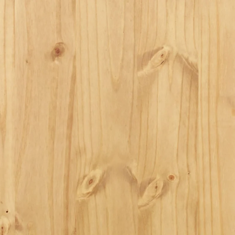 Armoire à vin design rustique avec compartiment de rangement 107,5 x 51 x 105,5 cm en bois de pin DEC024427