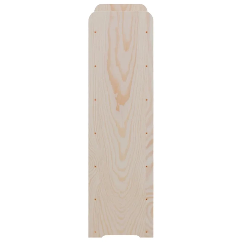 Casier range bouteilles étagère de rangement jusqu'à 36 bouteilles de vin et panneau supérieur 67,5 x 25 x 87 cm bois pin brun DEC024367