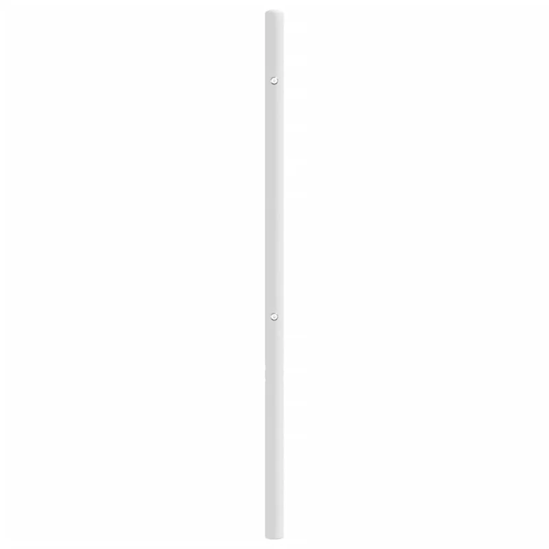 Tête de lit accessoire couchage chambre à coucher meuble 193 cm métal blanc TDL0202465