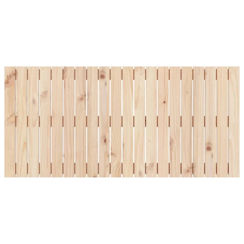 Tête de lit accessoire couchage chambre à coucher meuble murale style palette 127,5 x 3 x 60 cm bois massif de pin TDL0202785