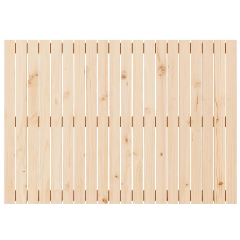 Tête de lit accessoire couchage chambre à coucher meuble murale style palette 127,5 x 3 x 90 cm bois massif de pin TDL0202783