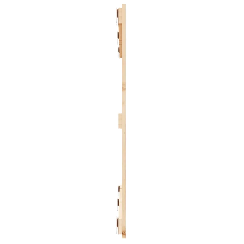 Tête de lit accessoire couchage chambre à coucher meuble murale style palette 127,5 x 3 x 90 cm bois massif de pin TDL0202783