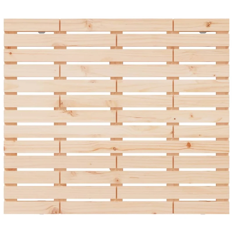Tête de lit accessoire couchage chambre à coucher meuble murale style palette 126 x 3 x 91,5 cm bois massif de pin TDL0202787