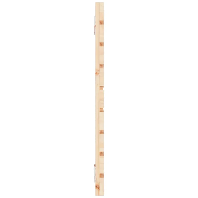 Tête de lit accessoire couchage chambre à coucher meuble murale style palette 126 x 3 x 63 cm bois massif de pin TDL0202788