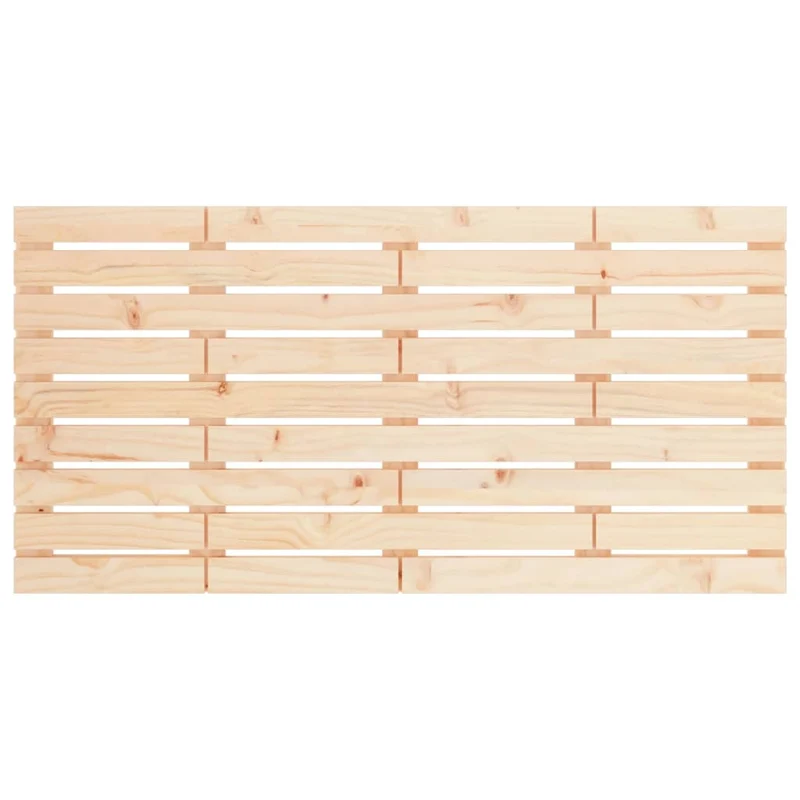 Tête de lit accessoire couchage chambre à coucher meuble murale style palette 146 x 3 x 63 cm bois massif de pin TDL0202775