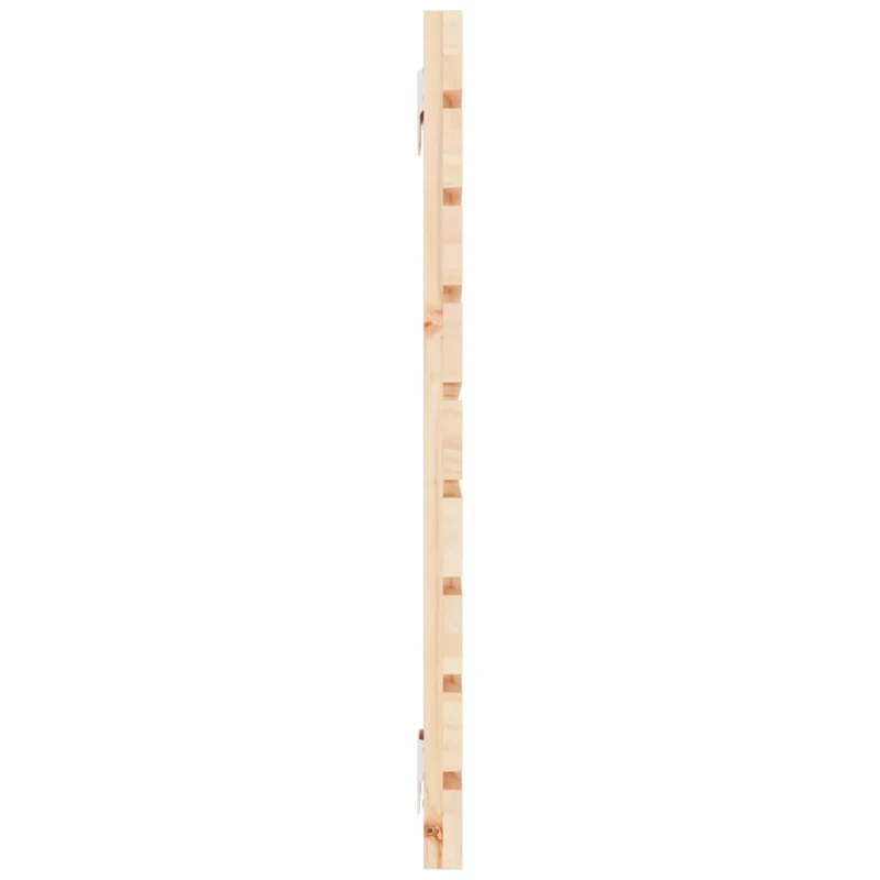 Tête de lit accessoire couchage chambre à coucher meuble murale style palette 146 x 3 x 63 cm bois massif de pin TDL0202775