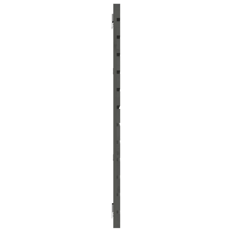 Tête de lit accessoire couchage chambre à coucher meuble murale style palette 206 x 3 x 91,5 cm bois massif gris TDL0202627