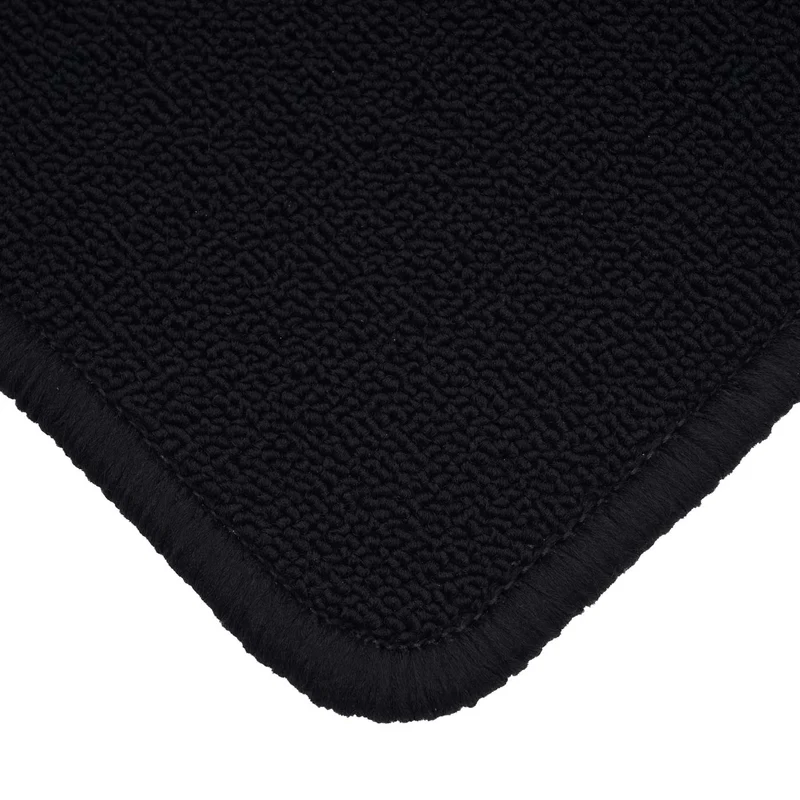 Lot de 15 tapis d'escalier protection d'escalier antidérapant 65x25cm rectangulaire noir-anthracite 04_0000019