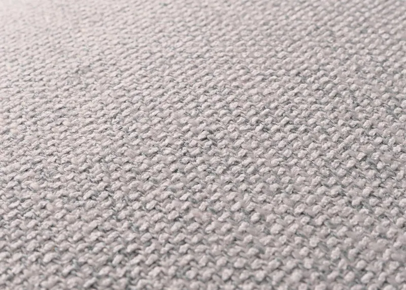 Fauteuil à bascule chaise de relaxation avec accoudoirs en bois métal et tissu gris clair 04_0006905