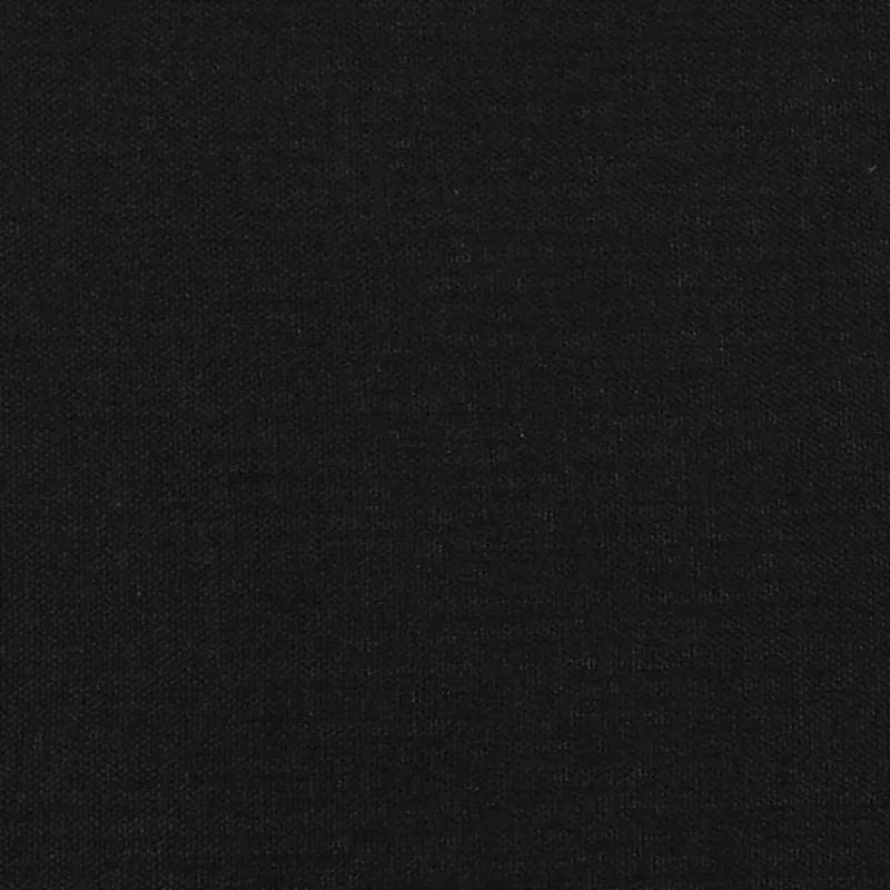 Sommier à lattes sur pieds cadre de lit 80x200 cm tissu noir TDL0206983