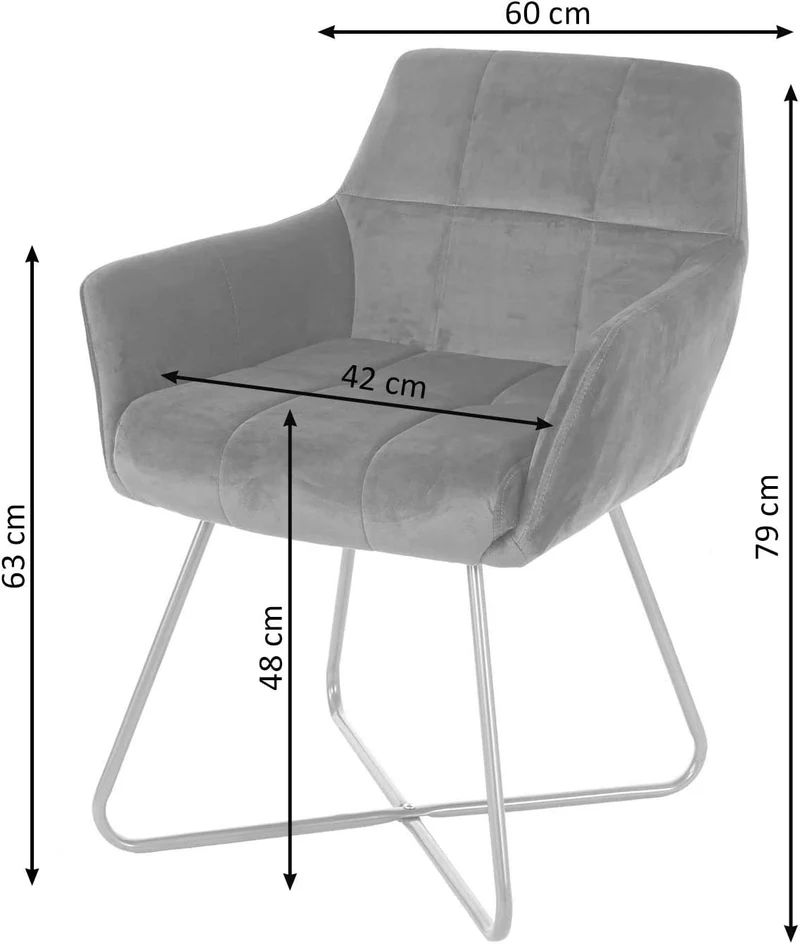Chaise de salle à manger bureau fauteuio lounge design rétro en tissu velours noir pieds doré FAL04040