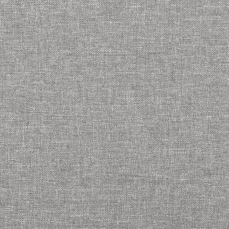 Sommier à lattes sur pieds cadre de lit 80x200 cm tissu gris clair TDL0207170