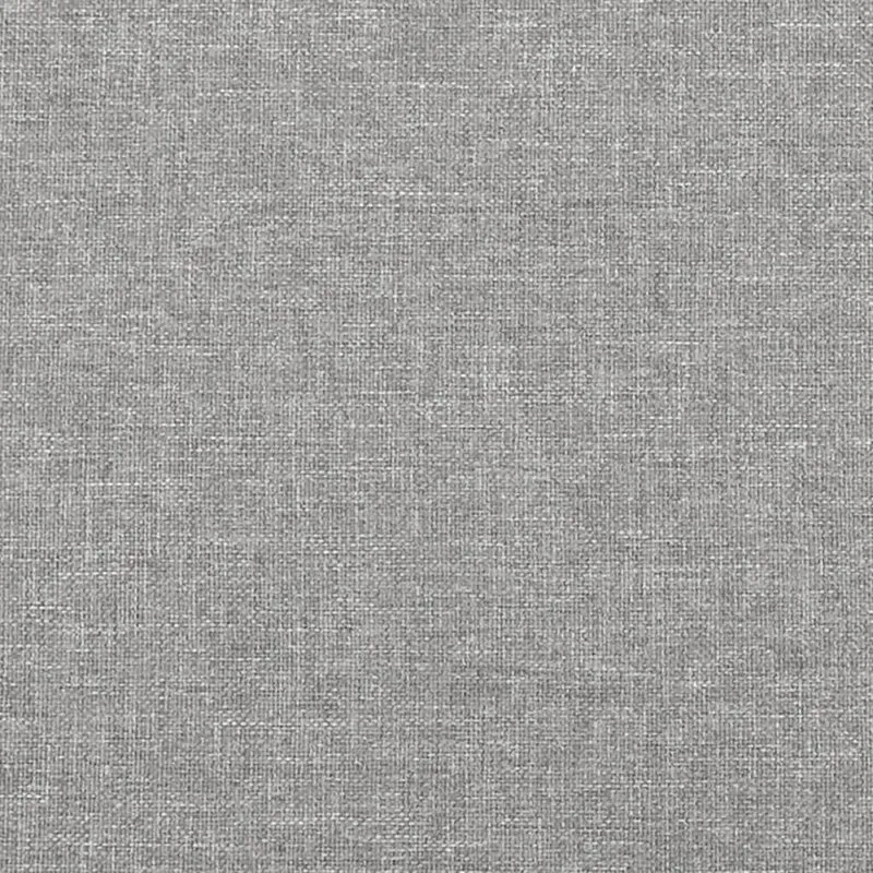 Sommier à lattes sur pieds cadre de lit 120x200 cm tissu gris clair TDL0207205