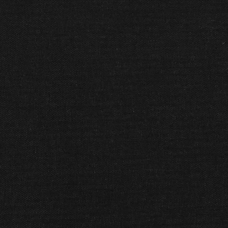 Sommier à lattes sur pieds cadre de lit 100x200 cm tissu noir TDL0207040