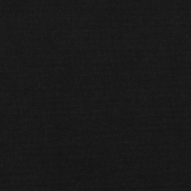 Sommier à lattes sur pieds cadre de lit 120x200 cm tissu noir TDL0207033