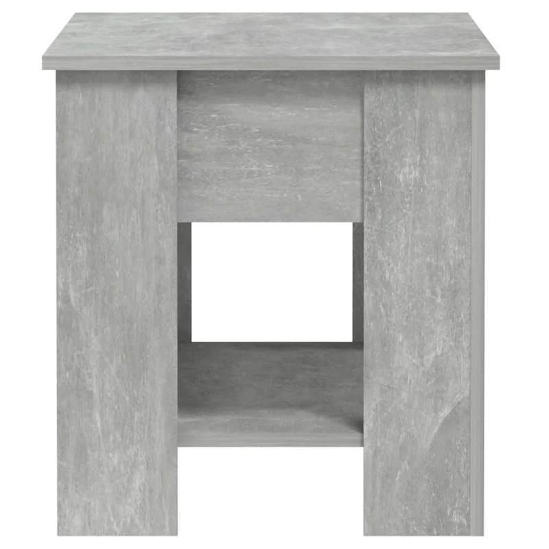 Table basse plateau relevable design moderne et contemporaine 101 x 49 x 52 cm bois d'ingénierie gris DEC039241