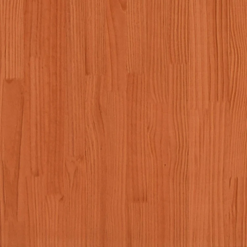 Table basse design moderne et contemporaine cire 110 x 50 x 33,5 cm bois massif de pin couleur cire marron DEC039082