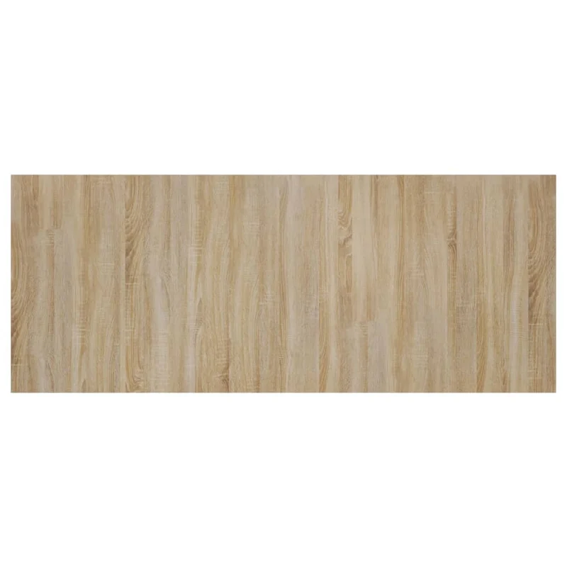 Tête de lit accessoire couchage chambre à coucher meuble 200 x 1,5 x 80 cm MDF marron TDL0203584
