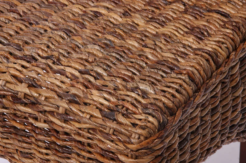 Lot de 2 chaises de salle à manger en banane tresse design rustique 04_0000195