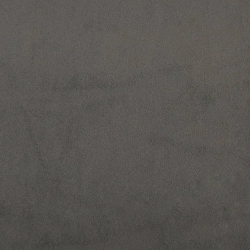 Tête de lit accessoire couchage chambre à coucher meuble avec rebord latéral 147 x 23 x 78/88 cm tissu velours gris foncé TDL0204988