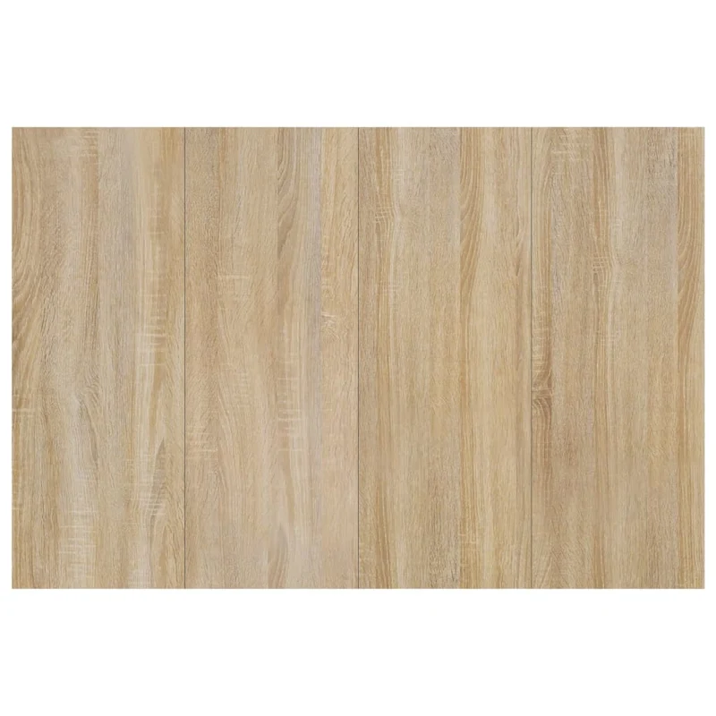 Tête de lit accessoire couchage chambre à coucher meuble 120 x 1,5 x 80 cm MDF marron TDL0203586