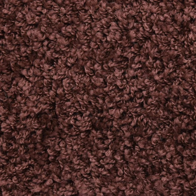 15 tapis d'escalier marron avec bandes adhésives 65 x 25 cm DEC023571