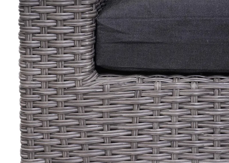Salon de jardin avec fauteuils poufs table et coussins anthracite et polyrotin gris 04_0000526