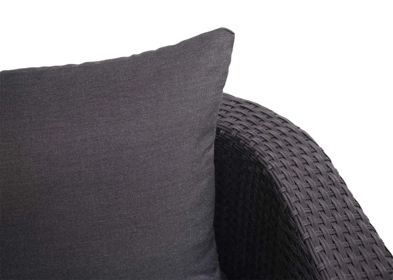 Salon de jardin avec fauteuils poufs table et coussins gis foncé et polyrotin anthracite 04_0000524