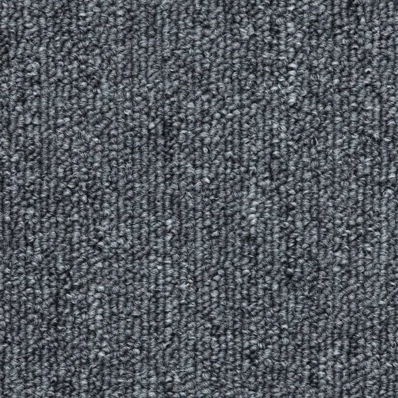 Tapis d'escalier 15 pièces Gris foncé 65 x 24 x 4 cm DEC023553
