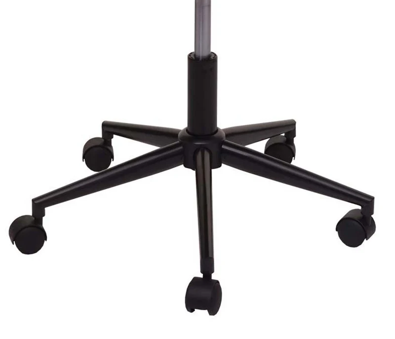 Chaise fauteuil de bureau pivotante aspect noyer courbé hauteur réglable pivotante design rétro crème 04_0001859