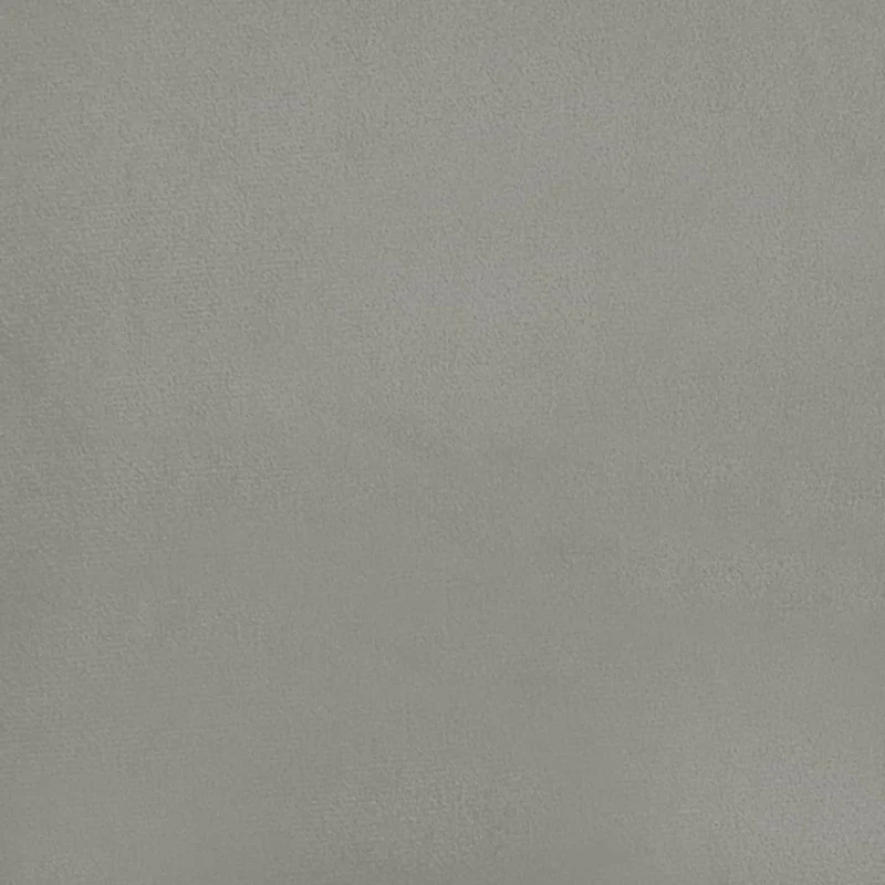 Tête de lit accessoire couchage chambre à coucher meuble avec rebord latéral 147 x 23 x 78/88 cm tissu velours gris clair TDL0205231