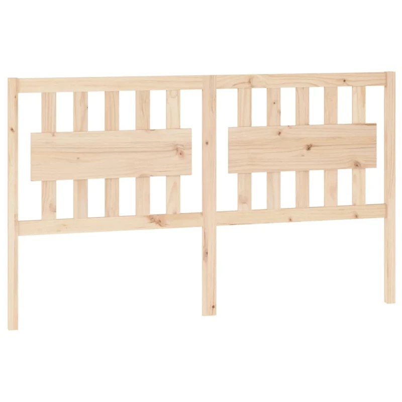 Tête de lit accessoire couchage chambre à coucher meuble 165,5 x 4 x 100 cm bois de pin massif TDL0206645